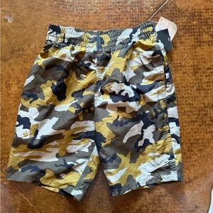Nike boys Camo Cargo Shorts - Green, Brown, Black